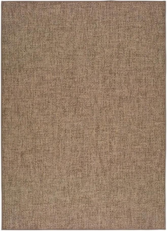 Tmavobéžový koberec vhodný aj do exteriéru Universal Jaipur Beige Daro, 80 × 150 cm