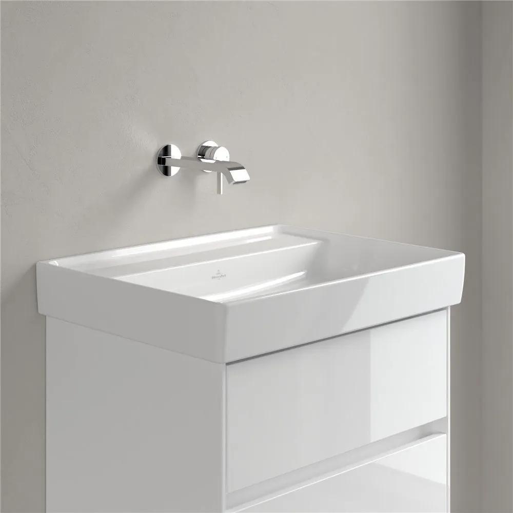 VILLEROY &amp; BOCH Collaro závesné umývadlo bez otvoru, bez prepadu, 600 x 470 mm, biela alpská, 4A336301