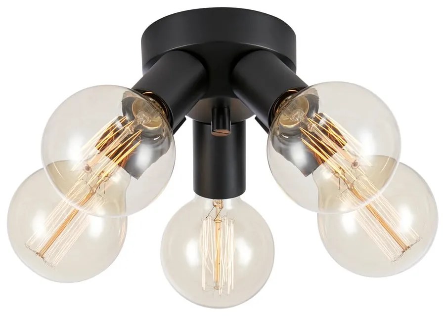 Čierne stropné svietidlo Mazzo - Markslöjd