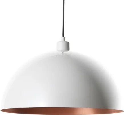 BRILAGI - LED luster na lanku METALO 1xE27/40W/230V pr. 40 cm biela/medená