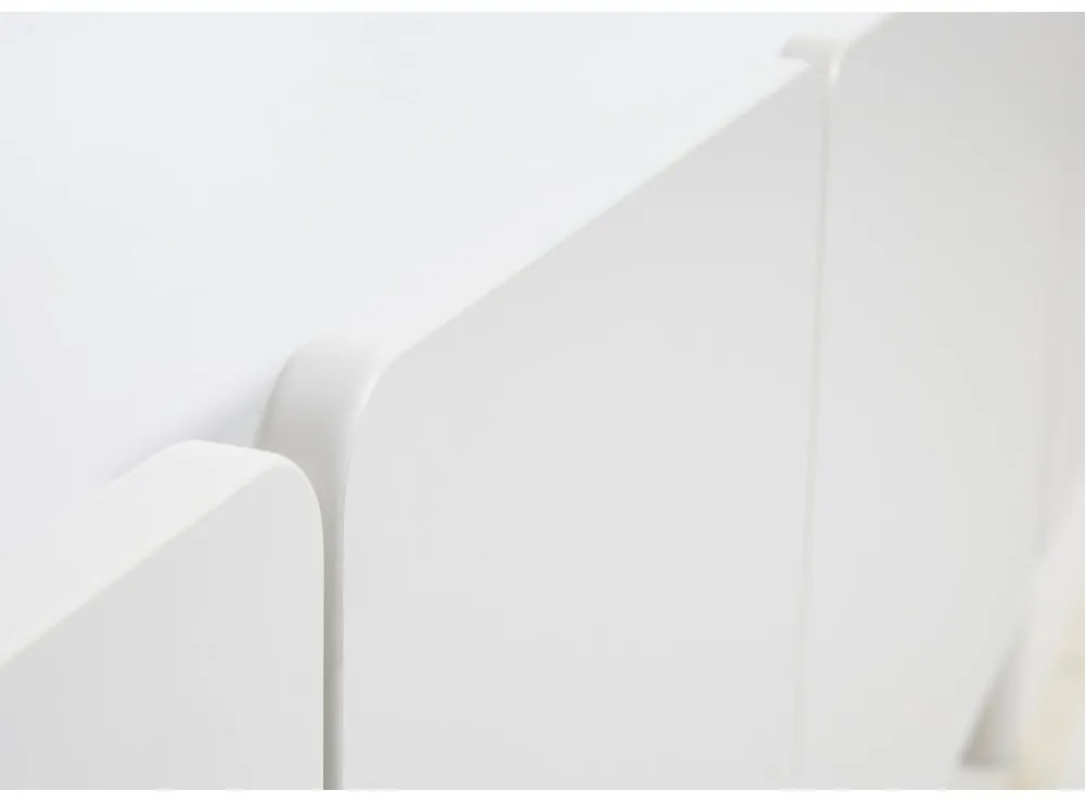 Biela komoda 160x70x45 cm Bera – Unique Furniture