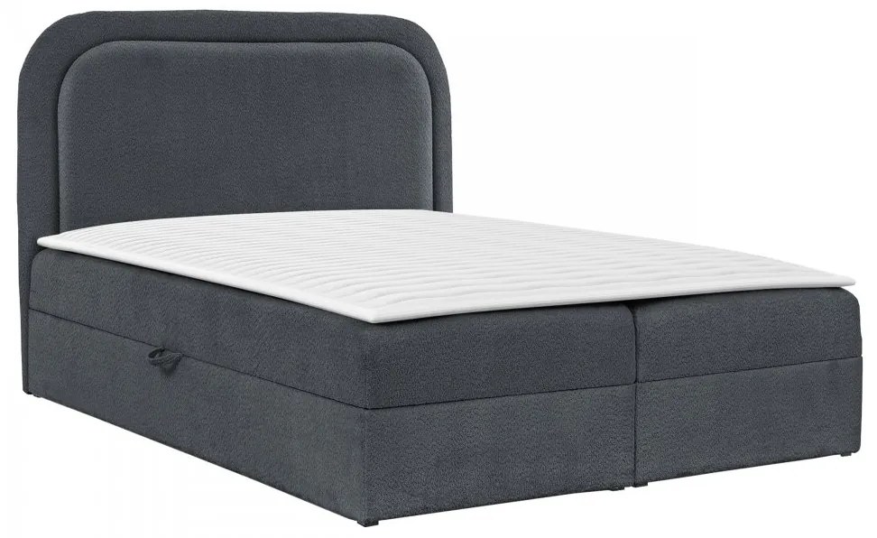 Kontinentálna posteľ Bukirt, Rozmer postele: 120x200, Dostupné poťahy: Coral 80