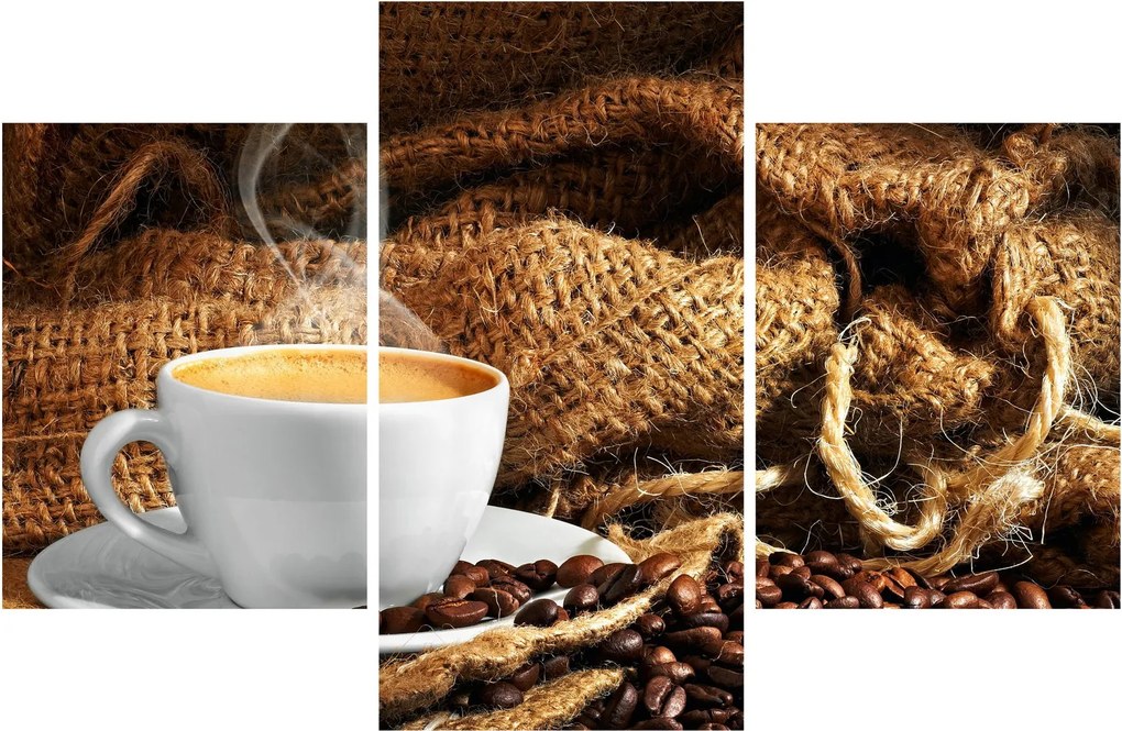 Obraz - Šálka kávy (90x60 cm)
