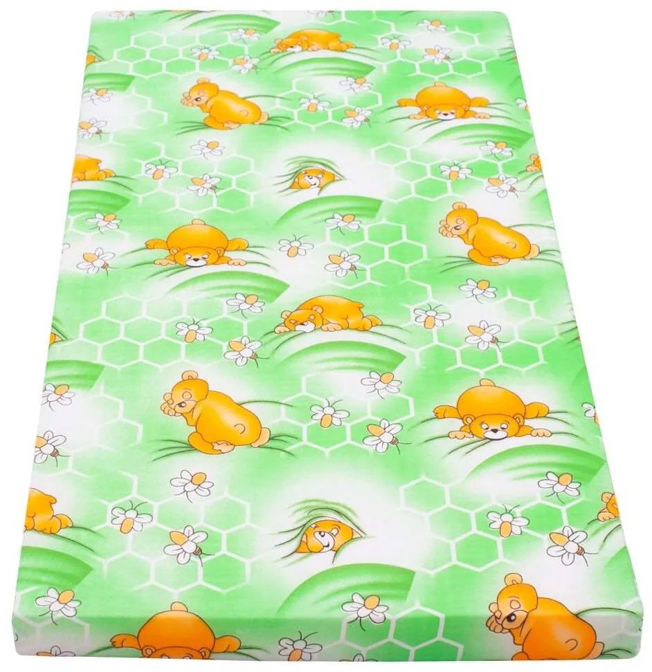 Detský matrac New Baby 120x60 molitan-kokos zelený obrázky