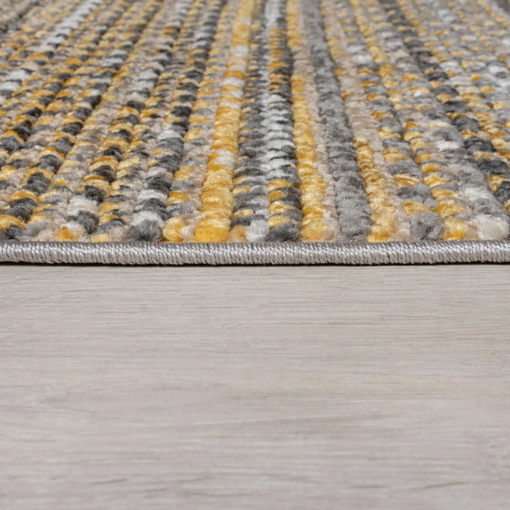 Behúň Santiago Camino Yellow, 60x230, žltá, obývacia izba, Flair Rugs