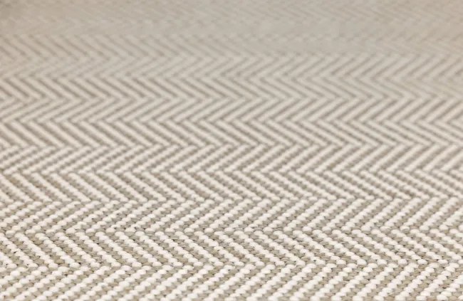 Šnúrkový obojstranný behúň Brussels 205681/10610 Linen krémový / béžový