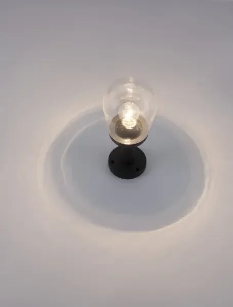 Vonkajšia záhradná lampa Omika B 15 tmavo sivé