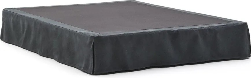 Antracitová čalúnená dvojlôžková posteľ 180x200 cm Jaira – Kave Home