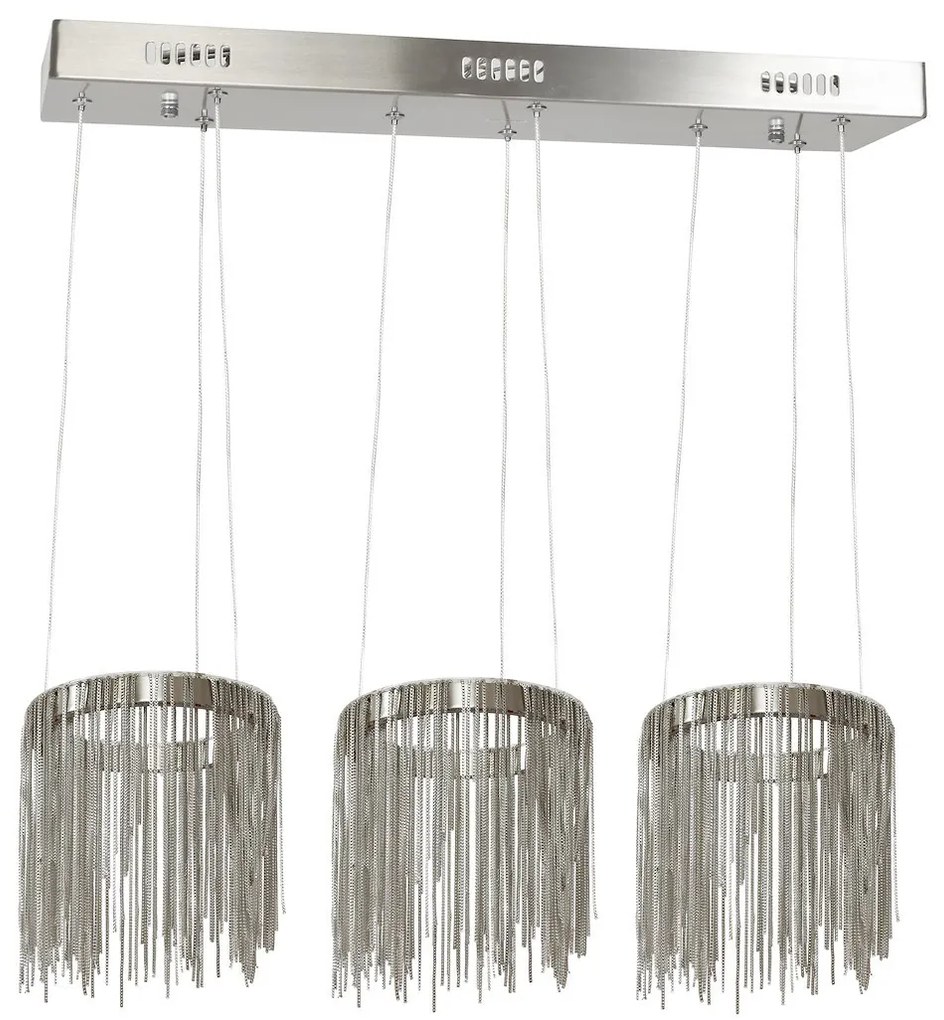 Závesné LED svietidlo Cascata, 1x LED 54w, 3000k, ch
