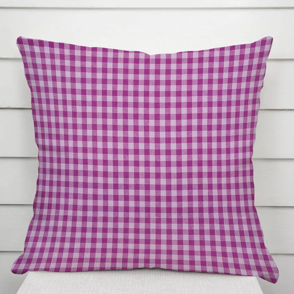 Biante Bavlnená obliečka na vankúš Olivia OL-020 Fialová kocka malá 30 x 50 cm