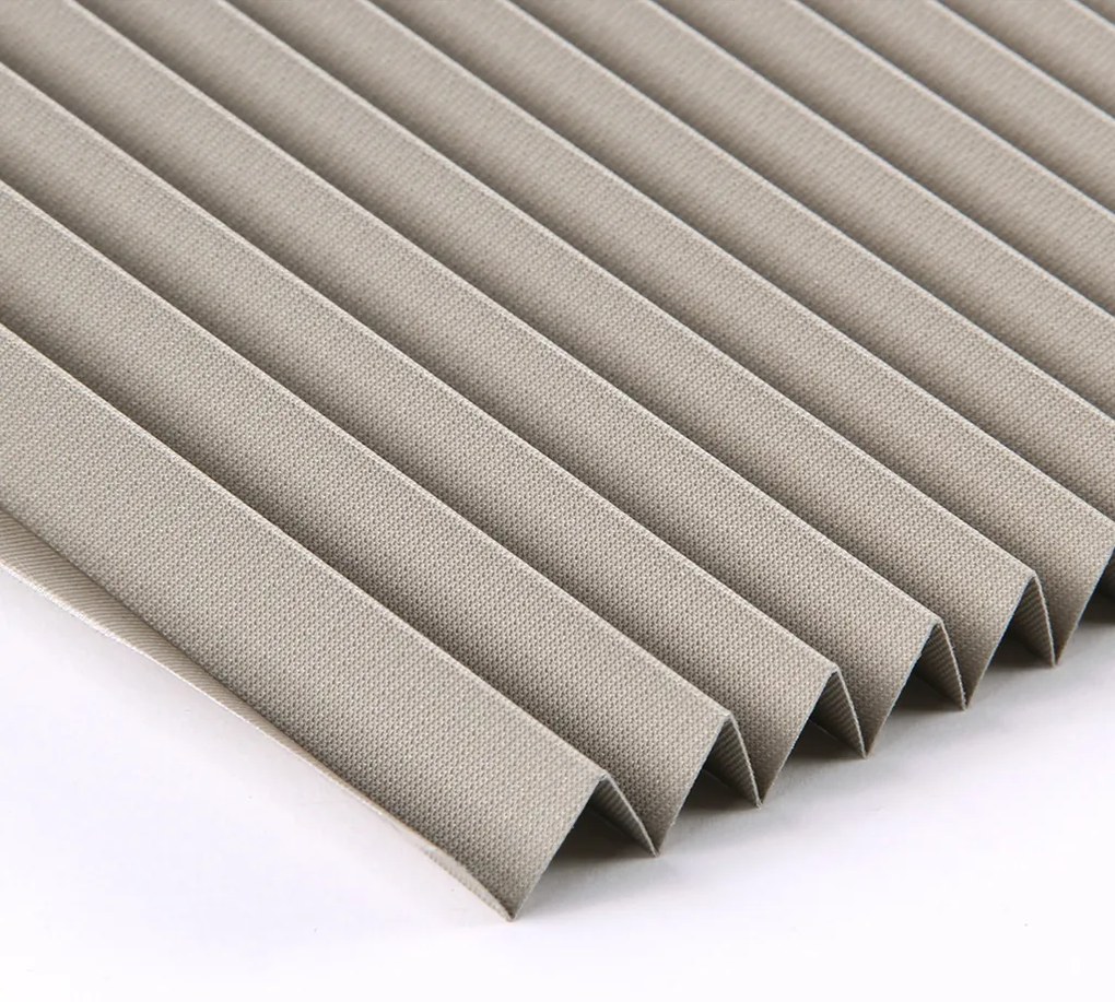 FOA Plisé roleta, Blackout, Khaki, P 4-7385 , 20 x 180 cm