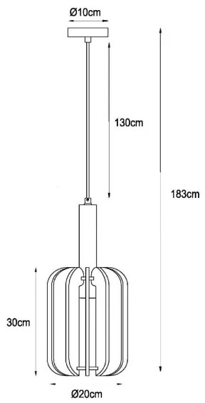 Lucide 45492/01/36 - Luster na lanku RAFAL 1xE27/40W/230V čierna/šedá