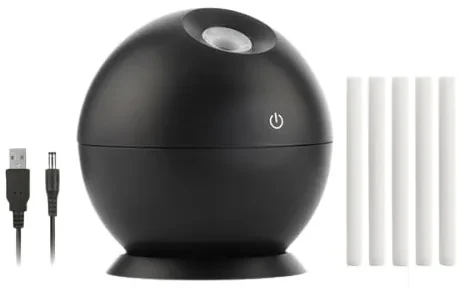 Mini zvlhčovač aróma difúzor InnovaGoods čierny IN1196