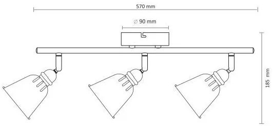Bodové svietidlo FIONA 3xE14/8W/230V zelená