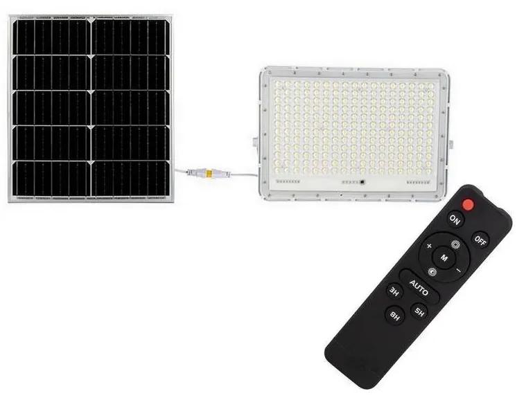 V-Tac LED Vonkajší solárny reflektor LED/30W/3,2V 6400K biela + DO VT1463