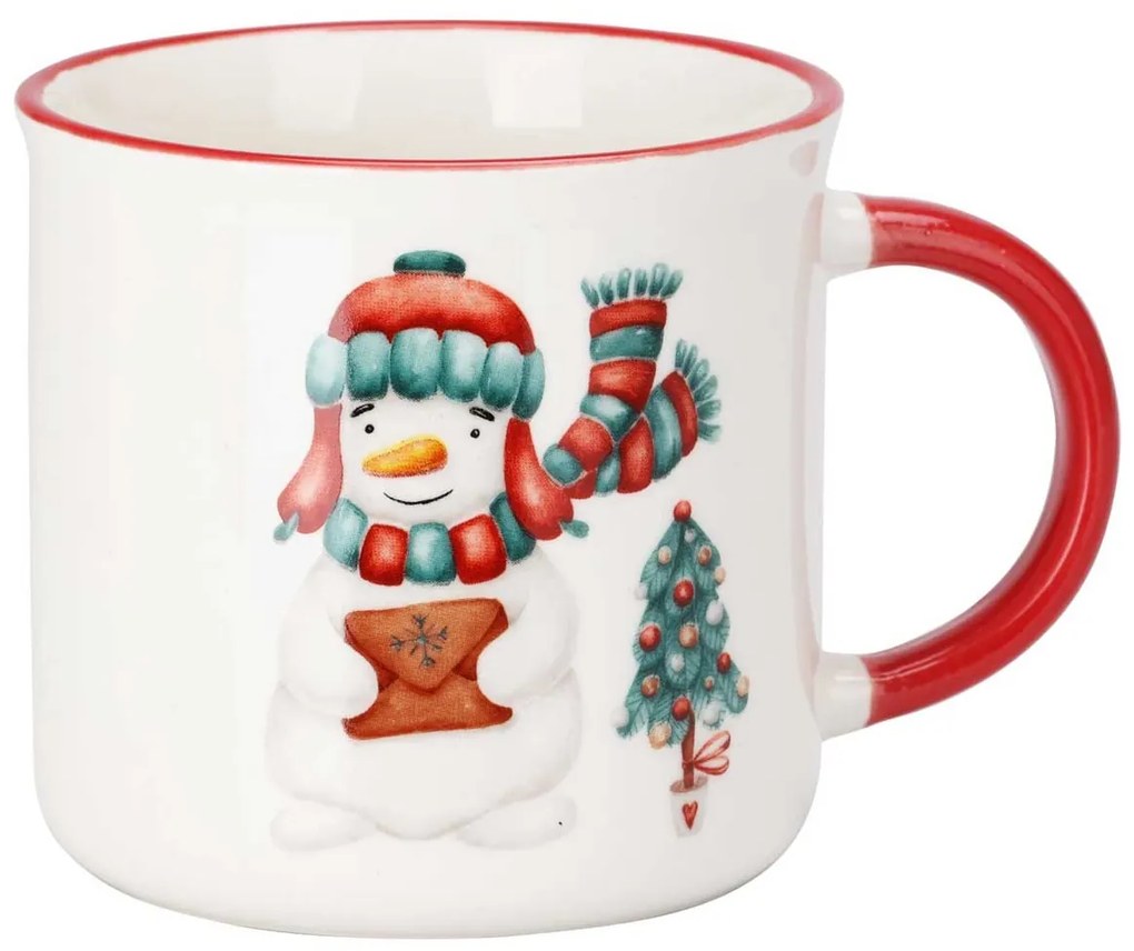 Porcelánový hrnček Christmas1 200ml sada 4ks
