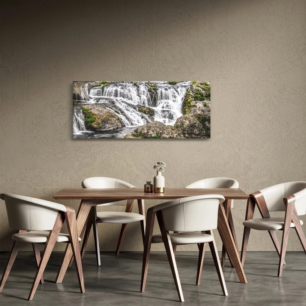Obraz - Kaskády (120x50 cm)