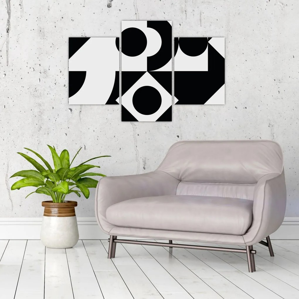 Obraz - Geometrická abstrakcia N⁰1 (90x60 cm)