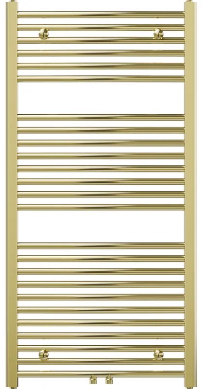 Mexen Ares, vykurovacie teleso 1200x600 mm, 490 W, zlatá lesklá, W102-1200-600-00-50