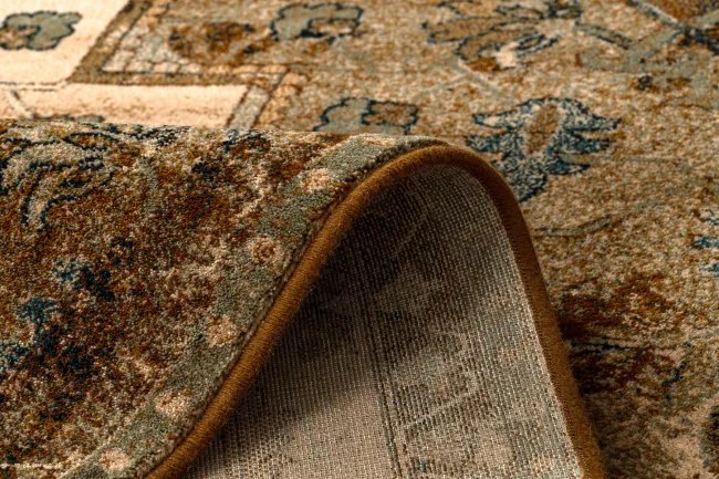 Koberec OMEGA ABBAS kamel béžový / hnedý