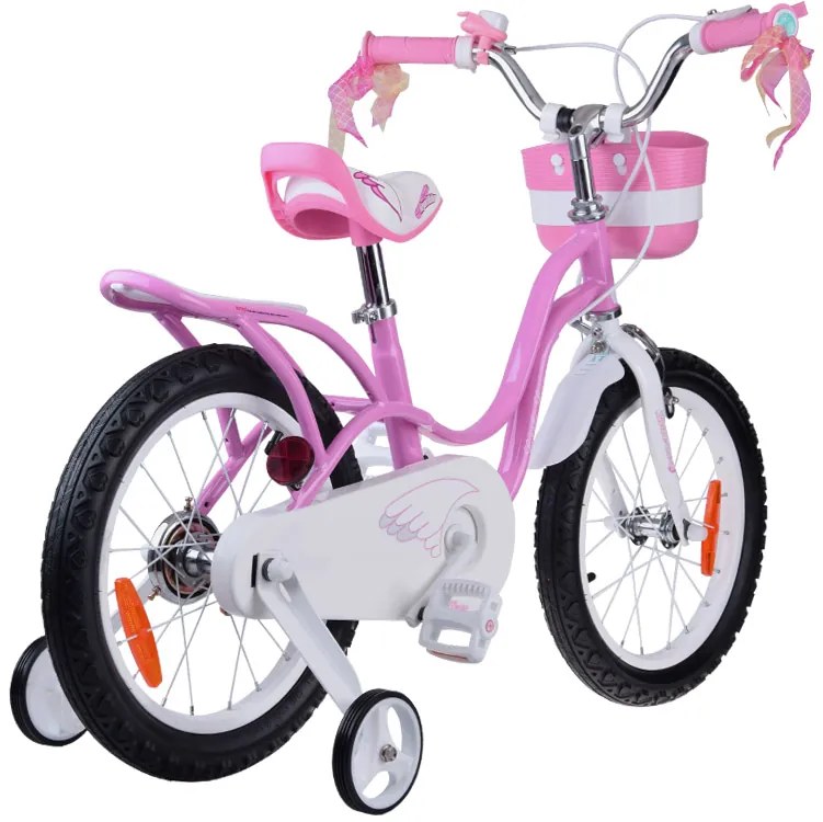 Detský bicykel 16" Little Swan RoyalBaby RB16-18 (RO0171) - ružový