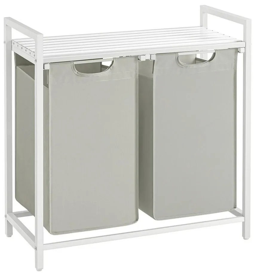 Kôš na prádlo REX biely