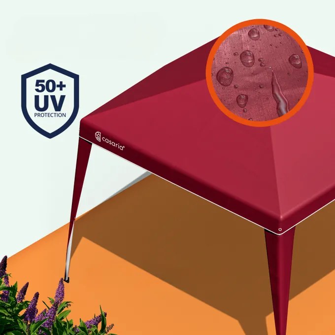 InternetovaZahrada Záhradný altánok Capri 3x3 m - bordová