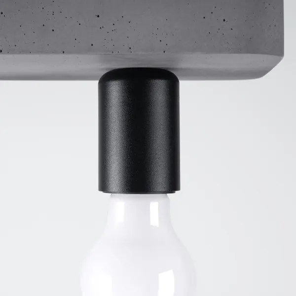 Sollux SL.1158 - Bodové svietidlo TAVO 3xE27/15W/230V betón