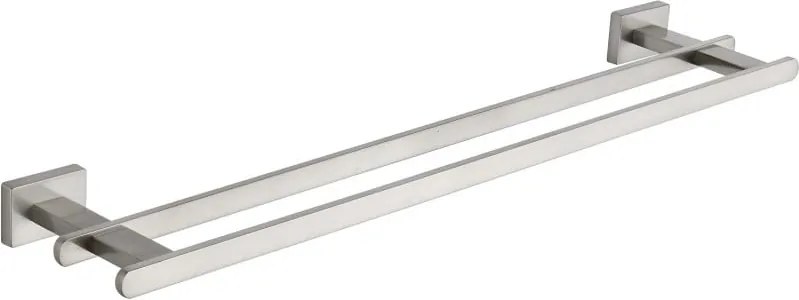 Mexen Arno, dvojitý vešiak na uterák, brúsená oceľ, 7020725-97