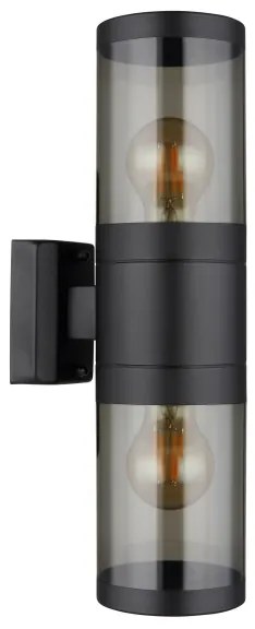 Globo 32014-2BS - Vonkajšie nástenné svietidlo XELOO 2xE27/60W/230V IP44