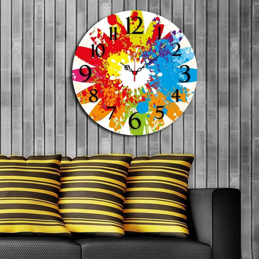 Nástenné hodiny Colors Ms-05, 40 cm