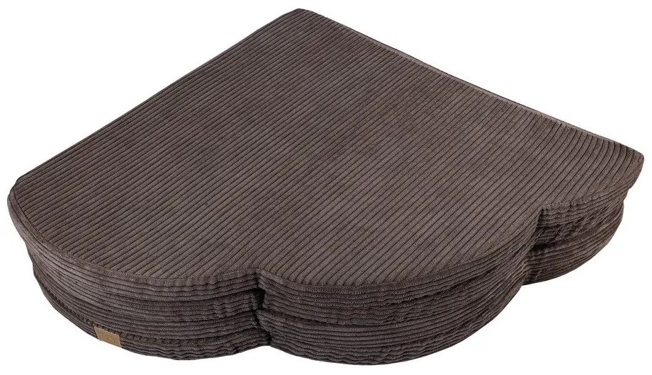 Hnedá detská hracia podložka 160x160 cm – Meowbaby