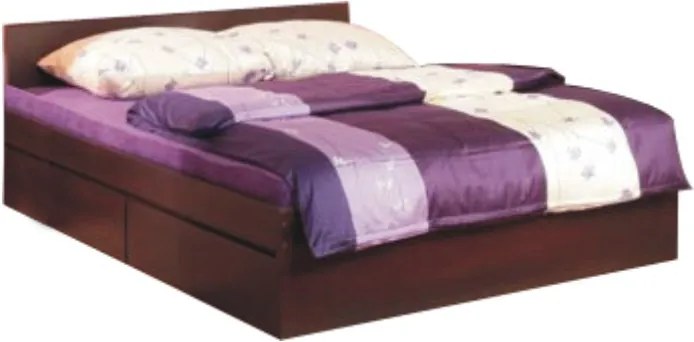 TEMPO KONDELA Pello 92 160 manželská posteľ s úložným priestorom borovica laredo