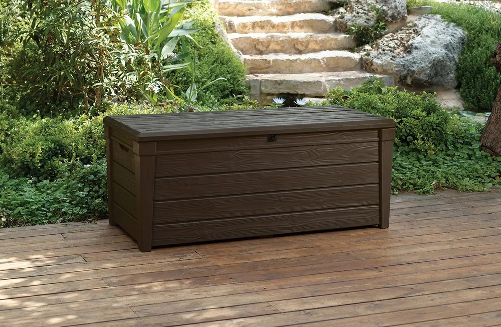 Keter BRIGHTWOOD box - 455L - hnedý