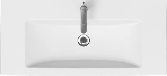 Cersanit K32-016-EX1 - Zapustené umývadlo COMO 45x100 cm keramika/lesklá biela