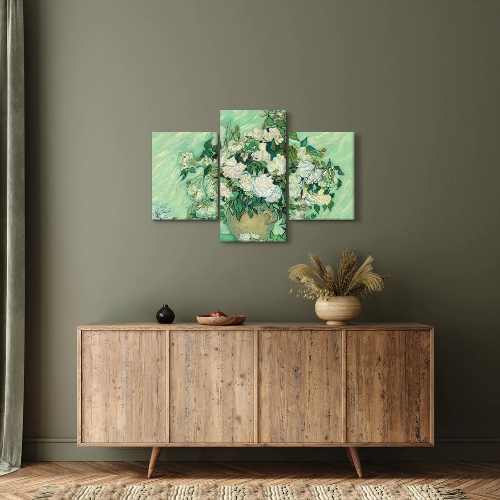 Obraz - Vincent van Gogh, Roses, reprodukcia (90x60 cm)