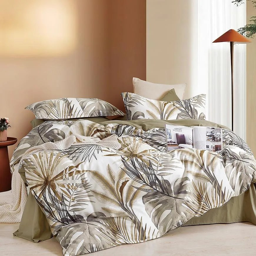 Posteľná bielizeň z bavlneného saténu ALBS-01353B 160x200 Lasher