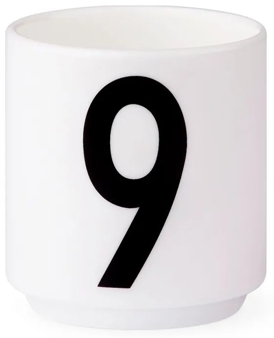 DESIGN LETTERS Espresso hrnček Letters – Number – 100 ml Nr.4