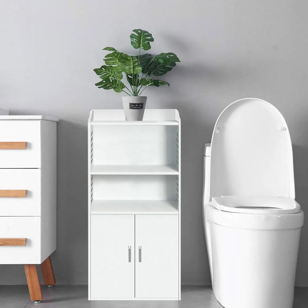 Malá kúpeľňová skrinka, biela