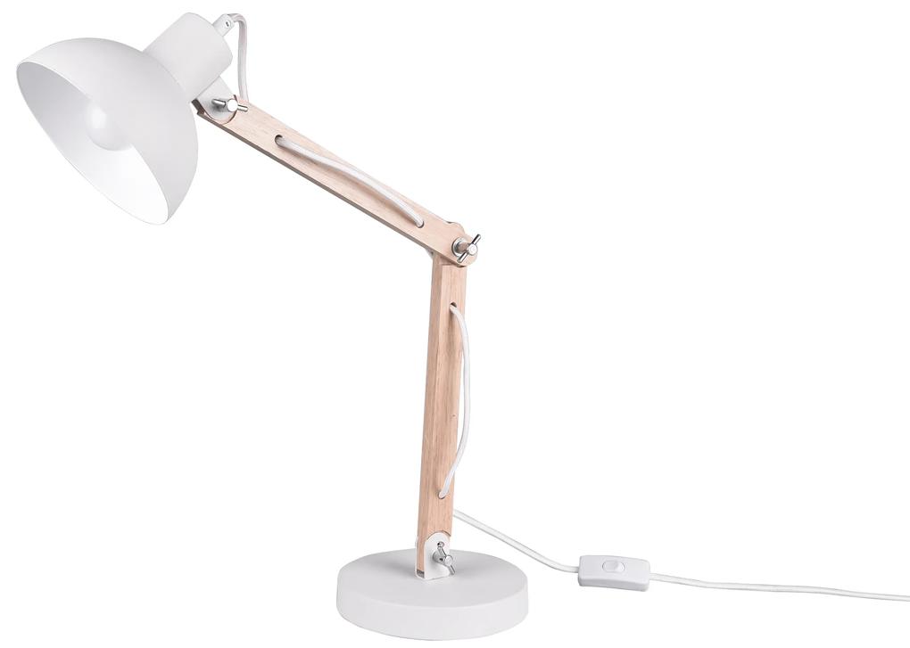KIMI| Dizajnová stolová LED lampa Farba: Biela