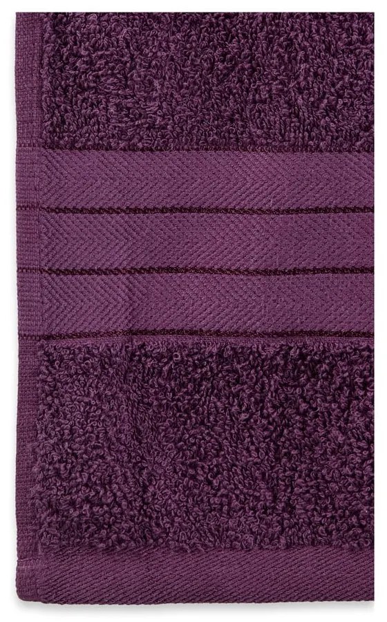 Vínové froté bavlnené osušky v súprave 2 ks 70x140 cm – Good Morning