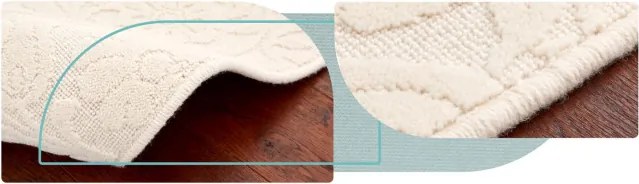 Koberec Agnella Galaxy Alula biely