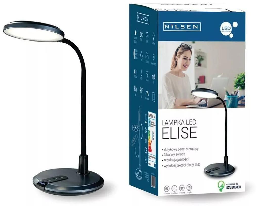 Stolná lampa Elise Nilsen LED BLACK BL006 BL006