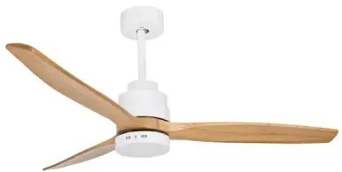 Stropný ventilátor Nature 132 biele s diaľkovým ovládaním