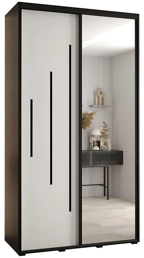 Skriňa 45 Canaris 13 140 čierna/biela/čierna