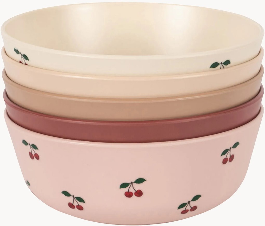 Detské misky Cherry, 5 ks