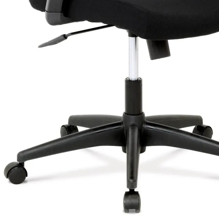 Kancelárska stolička s podhlavníkom čierna