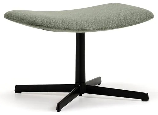 Podnožka LANGLEY, čierna/zelenošedá