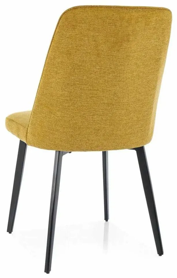 Jedálenská stolička Zinnia, žltá