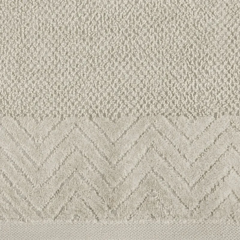 Dekorstudio Uterák LOREN so zamatovým okrajom - svetlobéžový Rozmer uteráku: 30x50cm
